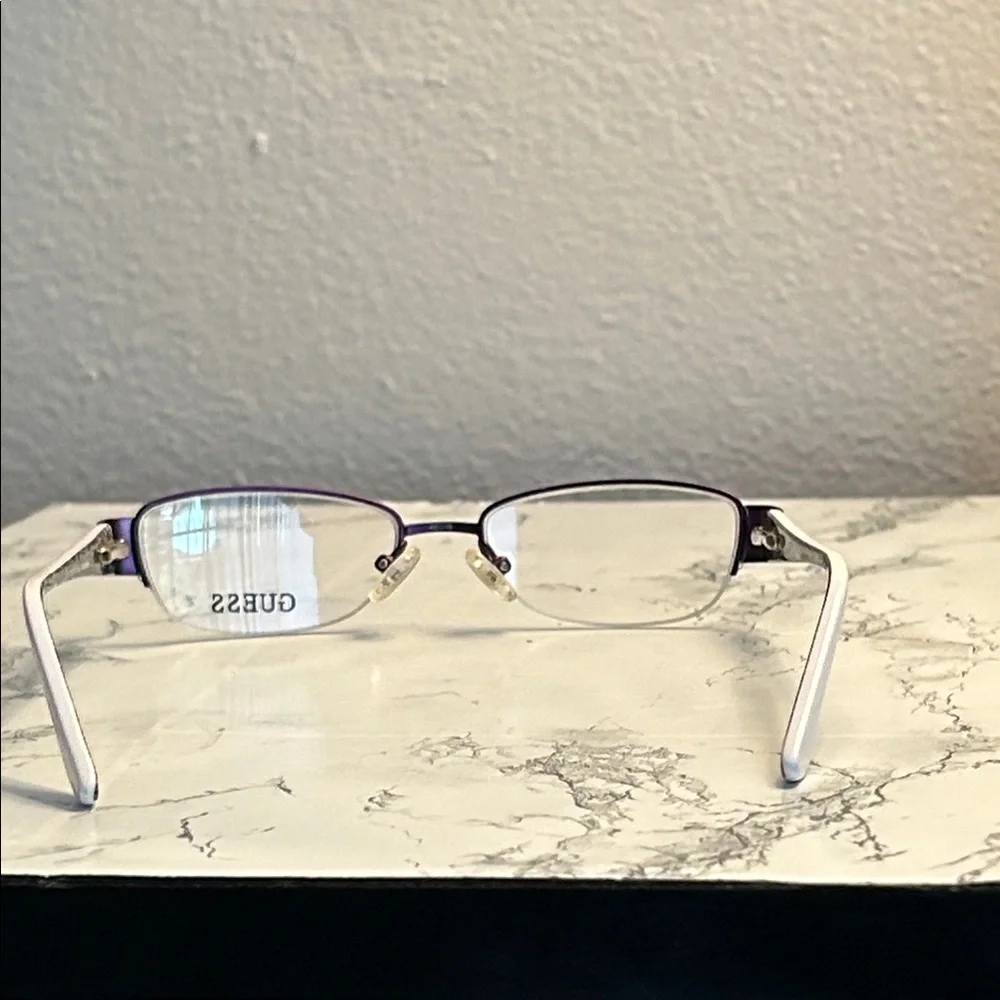Guess Girls Glasses with Purple Accents. Size 48-16-130